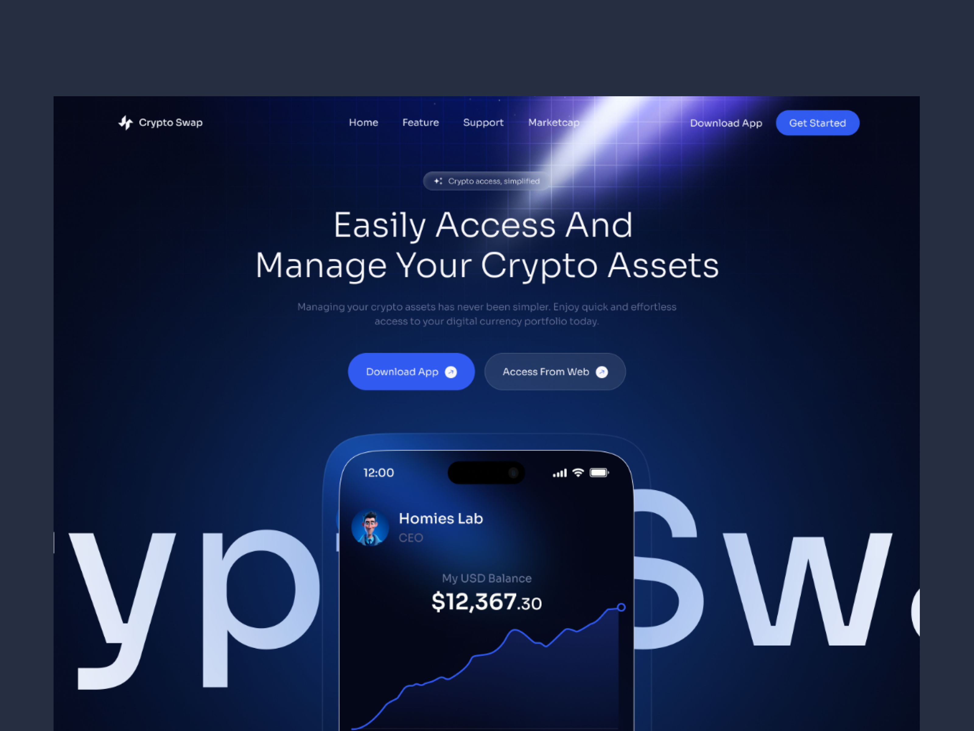 Example of Landing Page Design