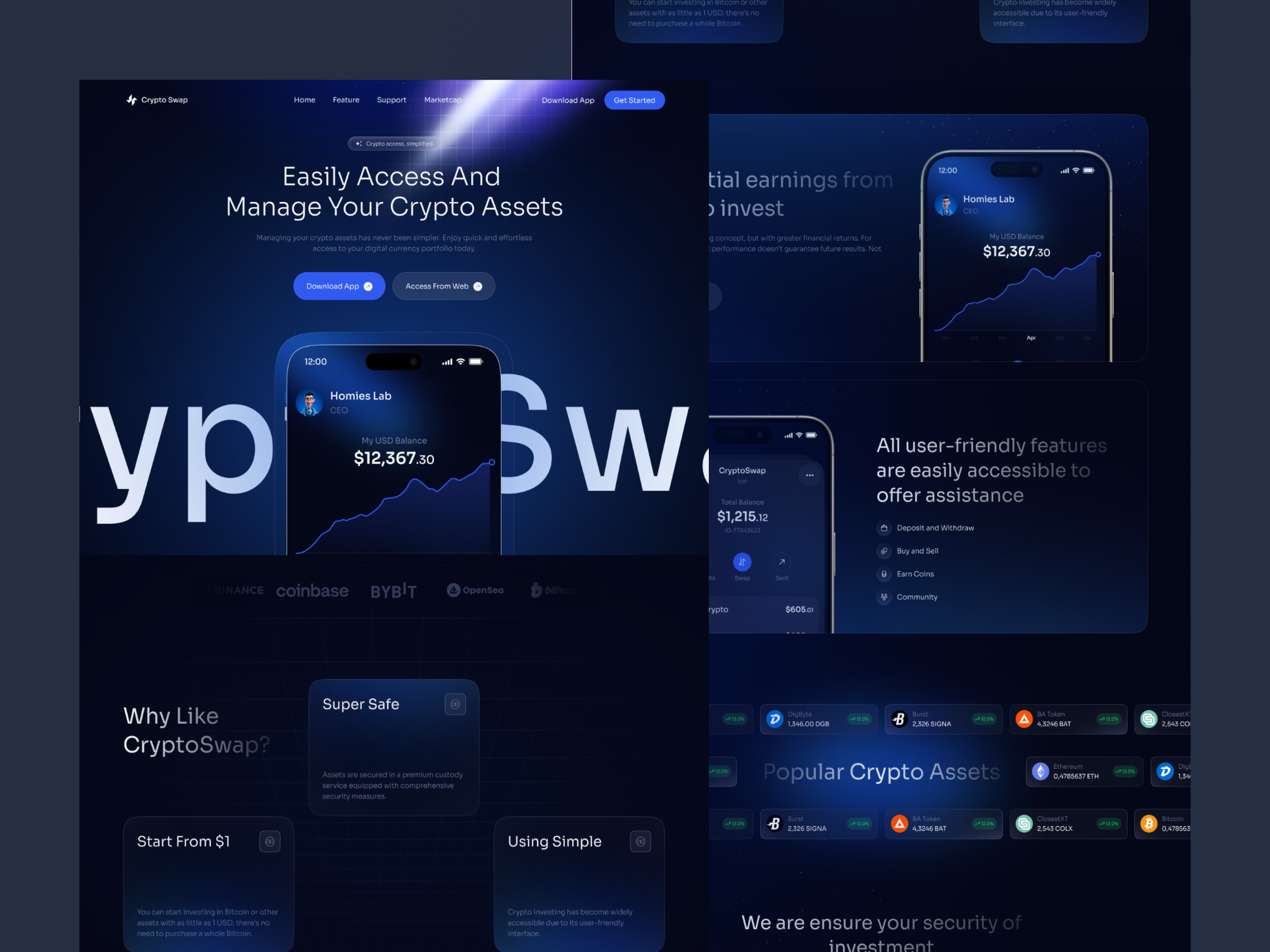 Example of Landing Page Design