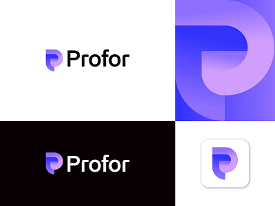 Minimalist & Modern P Logo Design for Branding abstract apps icon brand identity branding business corporate custom design e commerce grid initial logo logo mark logos modern overlapped p tech trends