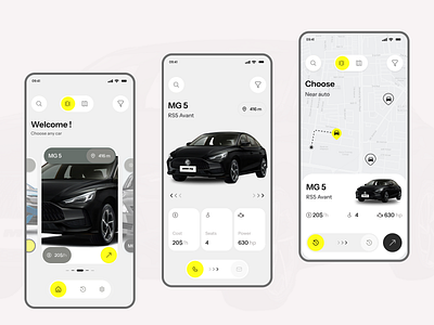 Car Buy - Mobile App app app design automotive booking buy car car selling app mobile popular rent repair sell trade trending ui design uiux vehicle