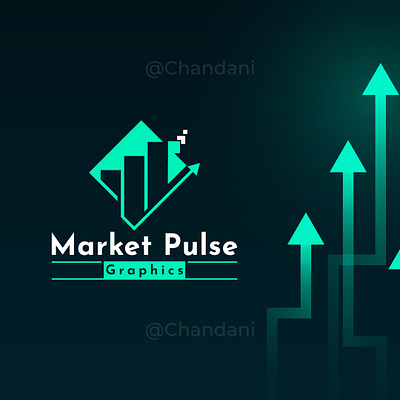 Market Pulse Graphics logo graphic design logo