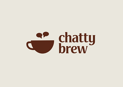 Chatty Brew Branding branding design graphic design illustration logo typography vector