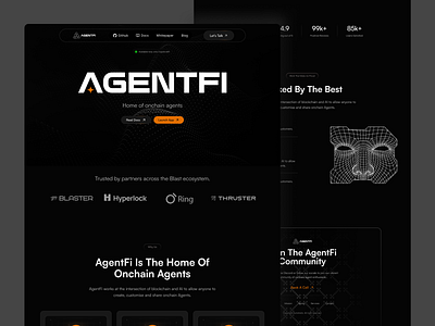 Creative Ai Website UI ai ai agent ai agent for defi ai generator ai generator website ai paltform ai pattern visualization ai powered ai tool design ai website artificial intelligence arts landing page saas ui ux visual arts web design web platform