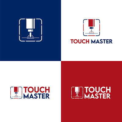 Touch Master Logo branding design graphic design illustration logo vector