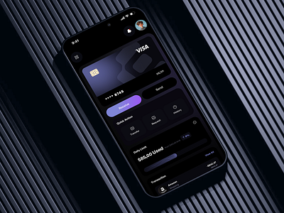 Fintech Wallet App app app design credit card finance finance app fintech fintech app ios app mobile app money transfer ui ux wallet wallet app