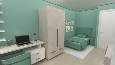 3д визуализация детской комнаты 3d 3д визуализация 3д моделирование design