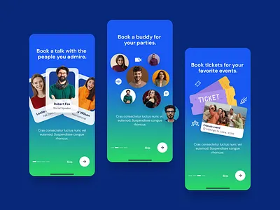 Onboarding android app blue ios mobile app onboarding