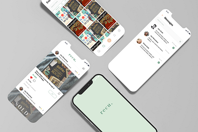 Recu – The Sustainable Fashion Marketplace cleandesign cleanmobiledesign cleanui mobiledesign mordenui ui uidesign uiux uiuxdesign uxdesign