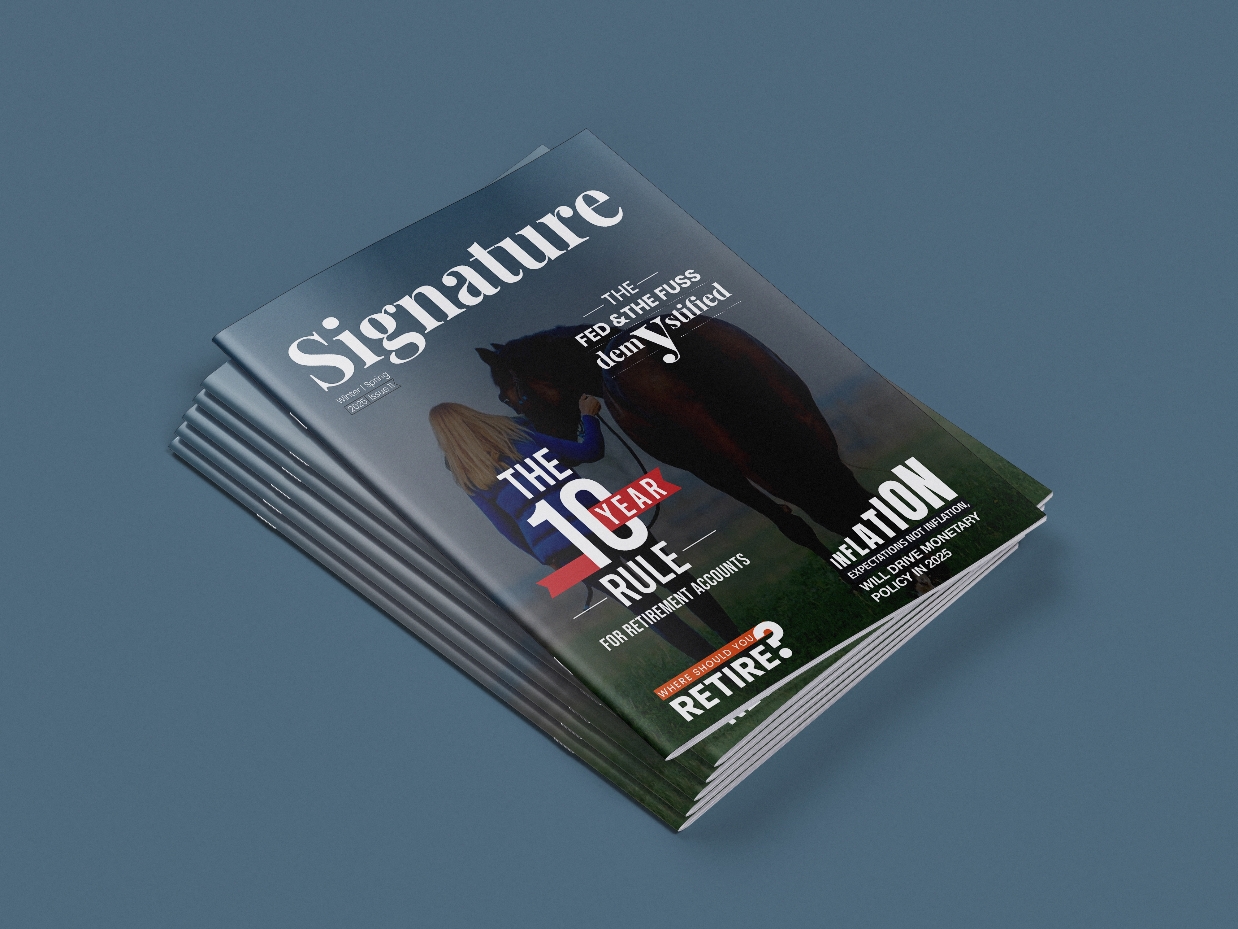 Signature Magazine Layout & Cover Design adobe indesign adobe photoshop editorial design graphic design indesign layout design magazine cover magazine design magazine layout publication design