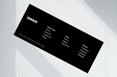 Minimal Footer Design footer minimal