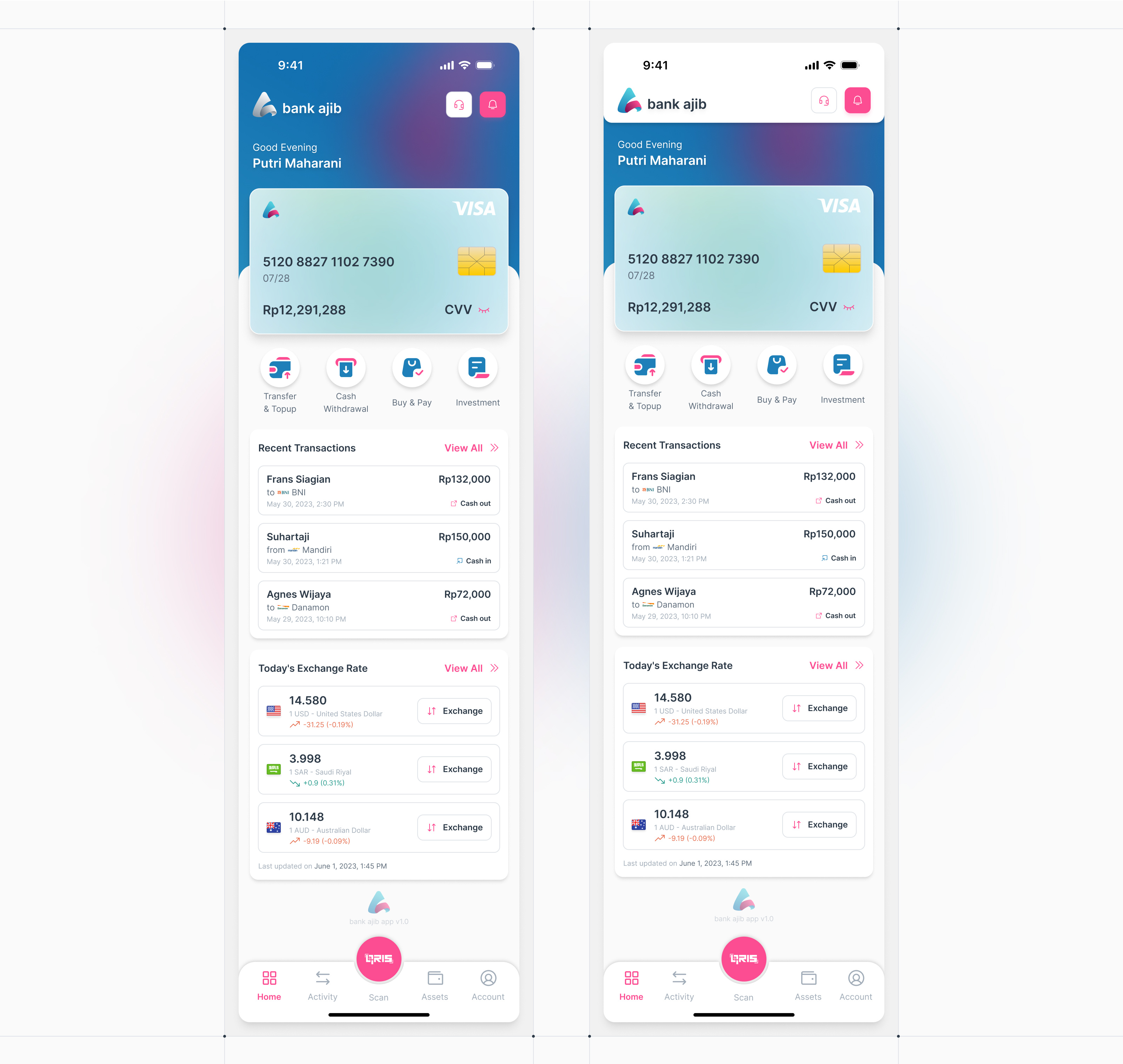 Example of Mobile App UI Design