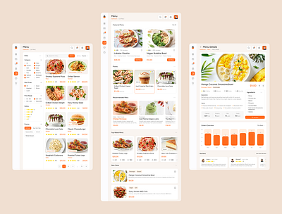 Reztro Menu Page – Restaurant Dashboard Figma cafe owner dashboard design digital restaurant figma design figma template food business menu design menu management menu planning responsive ui restaurant dashboard restaurant management restaurant operations restaurant tech ui inspiration ui showcase ui trends uiux design