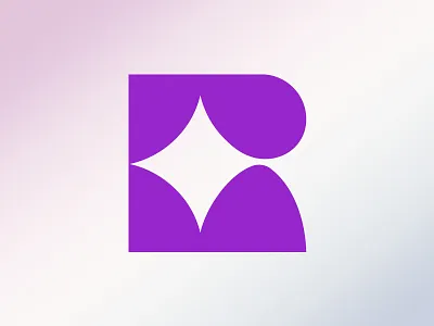 Letter R + Star Logo m