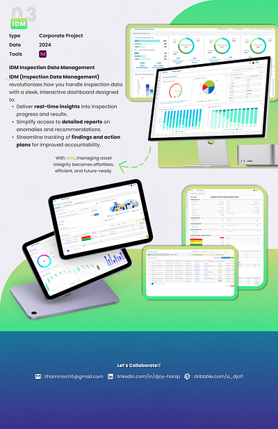 Inspection Data Management (IDM) adobe xd desain web figma (software) mobile design mockups ui usability testing user experience (ux) user experience design (ued) user interface design user interface prototyping