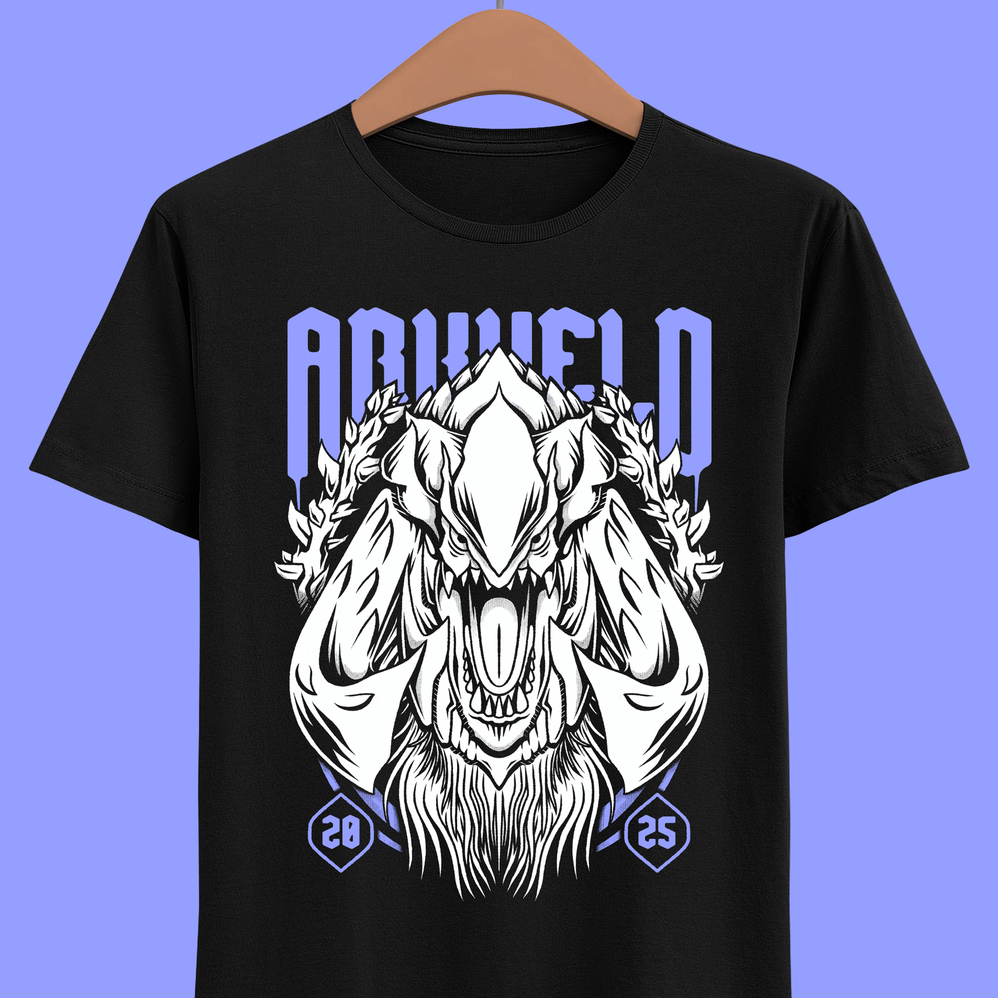 Arkveld (Monster Hunter Wilds Unisex T-shirt) arkveld clothing brand gamer gaming gaming clothing lala barina mh mh wilds mhwilds monster hunter monster hunter wilds monster hunter world palico palicoes rey dau shirt t shirt tee video game video games