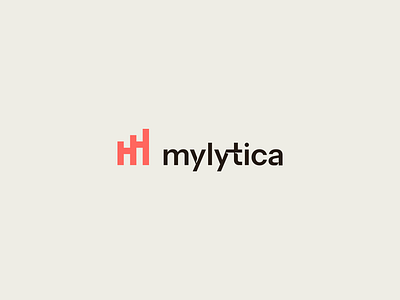 Mylytica's logo branding logo