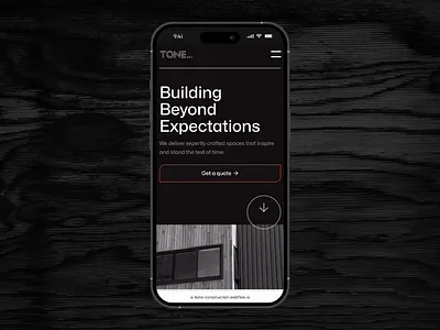 Tone Built - Mobile Run-through animation app architecture branding design graphic design logo motion graphics ui ux vector web web design website