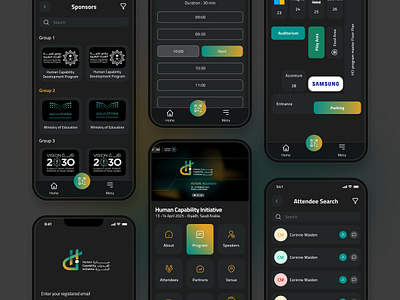 App Design Description for a Big Organization in Saudi Arabia 📱 app ui ux