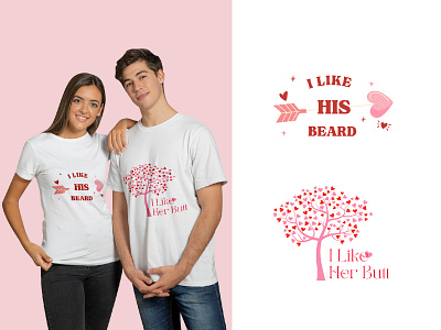 Valentine's Day T-Shirt Merchandise Description ❤️👕🌹 branding design graphic design illustration typography vector