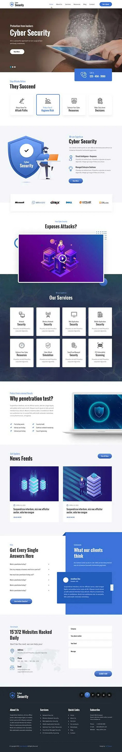 Cyber Security - Cyber Security WordPress Theme antivirus service theme best firewall wp theme cyber defense wp template data protection wp theme digital forensics template ethical hacker wp theme free security wp theme it consultant wp theme malware removal wp theme network security template online privacy wp theme security audit wp theme web security wp template