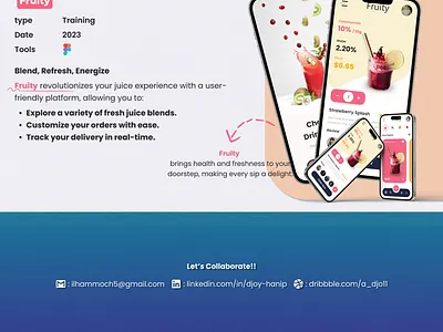 🍎 Fruity - Fresh & Healthy Fruit Delivery 🍊 adobe xd desain web figma (software) graphic design mobile design mockups ui usability testing user experience (ux) user experience design (ued) user interface design user interface prototyping