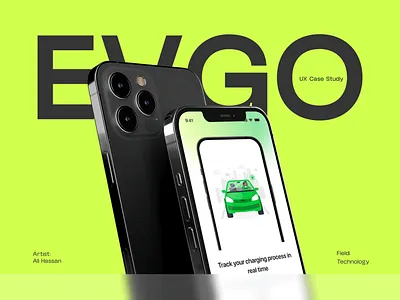 EVGO - UX Design Case Study app design app ui app ui design app ux design branding case study design fintech fintech app landing page saas technology technology app typography ui ux ux case study ux design ux ui ux ui design