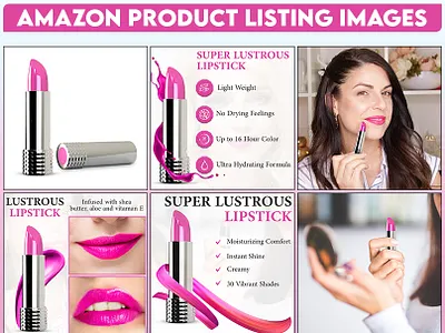 Lipstick Listing Images amazon amazon images design amazon infographic amazon listing amazon product listing beauty products lipstick lipstick listing images listing listing images makeup products product design product listing product listing design