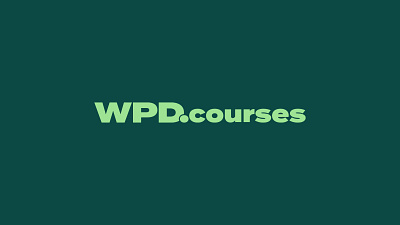 WPD.course | Logo Design art brand design branding design graphic design illustration logo vector visual art