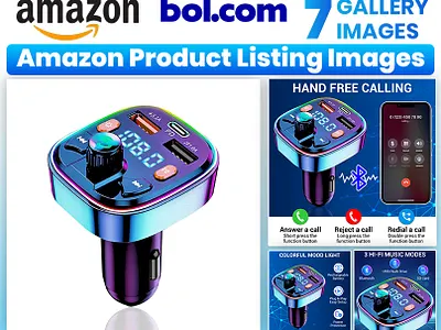 FM Transmitter Listing Images amazon gallery images amazon infographics amazon listing amazon listing images amazon product listing bol.com fm transmitter infographics listing design listing images product infographic product listing product listing images