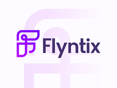 Flyntix - Letter F Monogram Logo Design brand branding chinthaka gunaratne design f f logo graphic design icon identity initial letters logo letter f letter logo lettermark logo logo design logomark logos logotype mark monogram