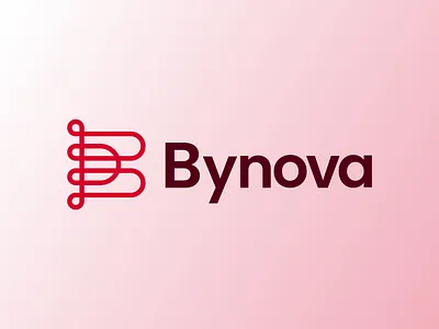 Bynova - Letter B Monogram Logo Design b b logo brand identity branding chinthaka gunaratne design graphic design icon identity initial letter logo letter b logo letter logo logo logo design logo designer logomark logos logotype mark monogram