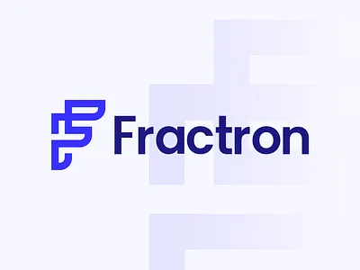 Fractron - Letter F Monogram Logo Design brand brand identity branding design f f logo graphic design icon identity letter f letter logo lettermark logo logo design logo designer logos logotype mark monogram wordmark