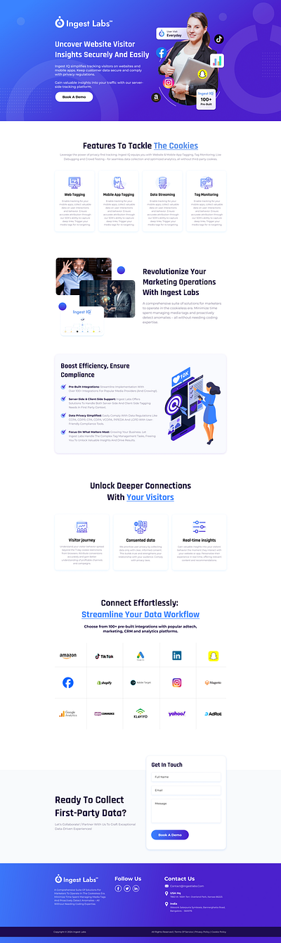 Clickfunnels Landing page graphic design logo ui