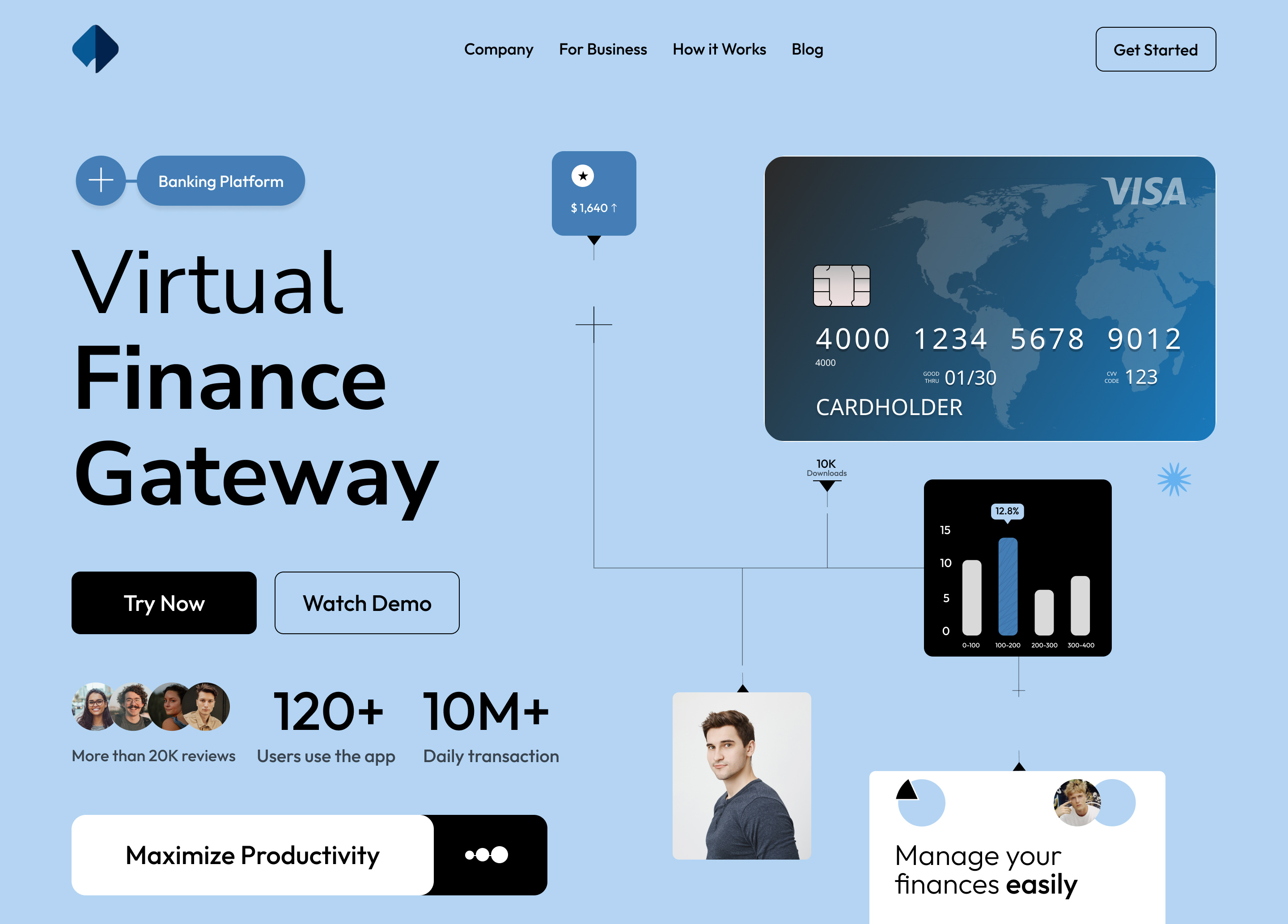 Online Payment Banking Website Design branding design figma graphic design illustration logo onlinepayments ui uiux ux vector website