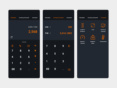 Daily UI Challenge #004 – Calculation 🧮✨ app application calculation dailyui mobile ui ui design uiux user interface