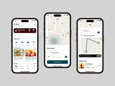 Ojex | Ride Sharing Mobile App app design booking app delivery driver driver service food delivery ios location maps mobile apps passengers product design ride app ride sharing ride sharing app rider rider booking trip uber design uiux