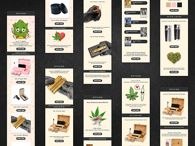 Cannabis Accessories Brand Email Design Templates digitalmarketingdesign.