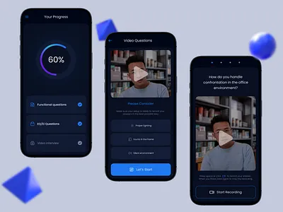 Stoa - Talent Progress appdesign clean darkmode interface minimal mobileapp ui uidesign uiux web app