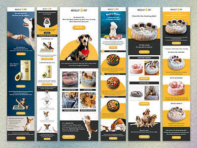 Pet Brand Email Design Templates digitalmarketingdesign