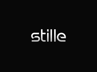 Stille branding identity lettermark logo logotype mark negative space symbol