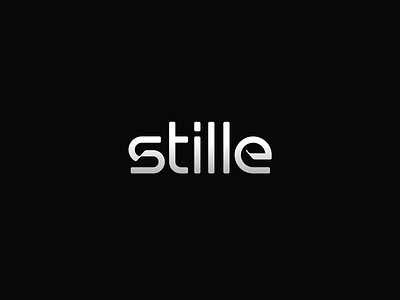 Stille branding identity lettermark logo logotype mark negative space symbol