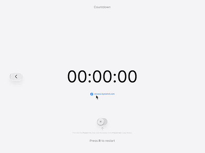 Countdown and Timer figma motion interaction effect