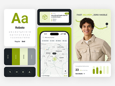 Design Elements for Logistics Mobile App to Package Exchanges app app design cargo courier delivery app delivery tracking logistics logistics mobile logistics mobile app mobile app mobile design package delivery package tracking shipment shipping tracking transport transportation