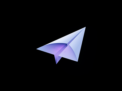 Paper Plane figma icon illustration