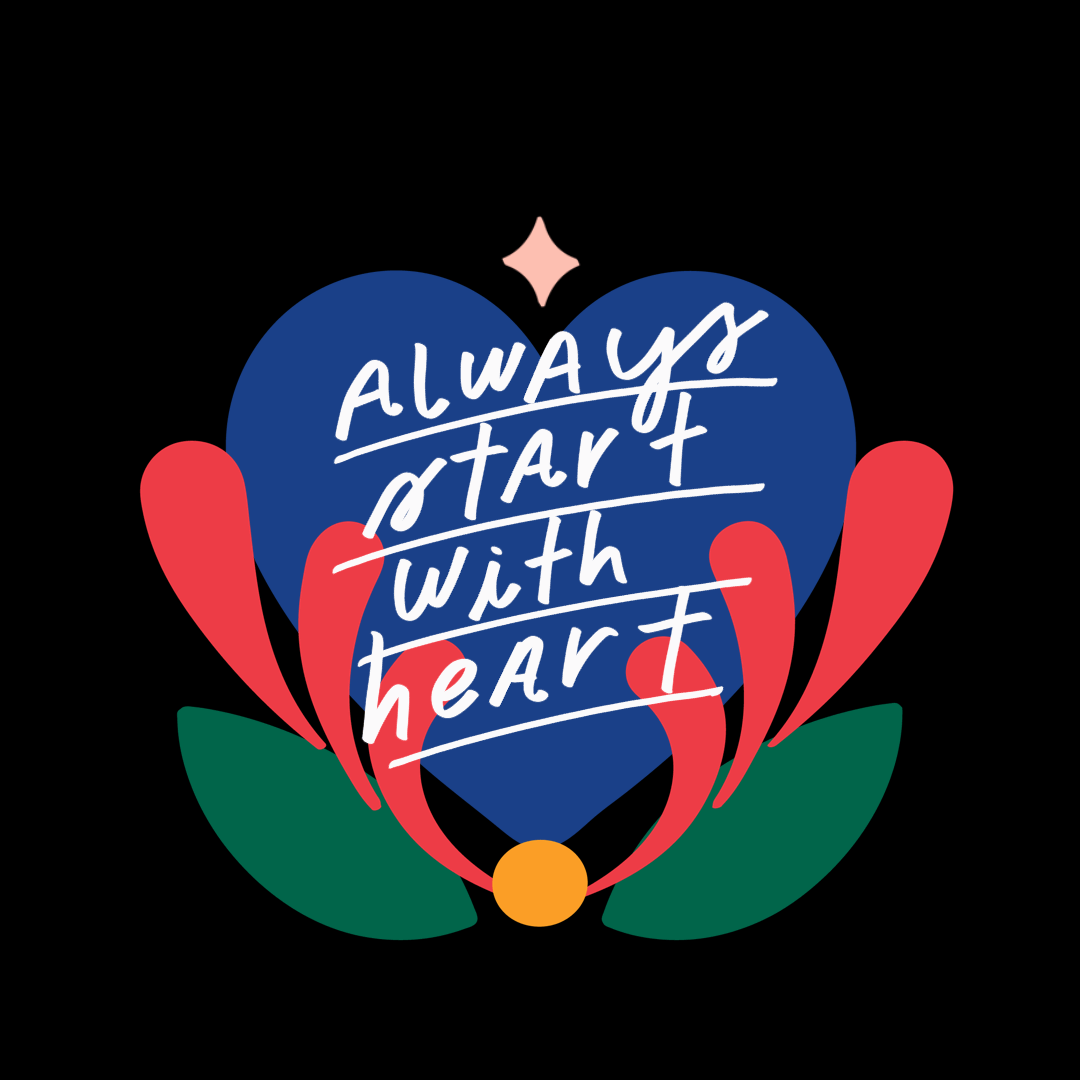 Compassion in Action activism animation colorful compassion digital art digital campaign gif handlettering heart illustration illustrator lettering procreate sticker typography
