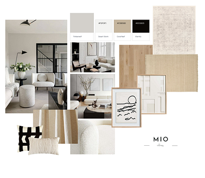 Modern Contemporary Mood board contemporary design interior design mood board