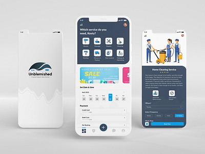 House and Home Service App : Concept 3d branding design figma graphic design home service logo minimalistic mobile app mobile app design service service app ui uiux urban urban clap ux vector wireframes xd