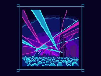 Pixel Rave festival party pixel pixel art pixel festival pixel graphic pixel party pixel rave rave
