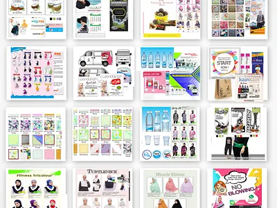 Membuat design medsos Membuat design slide animasi presentasi ,