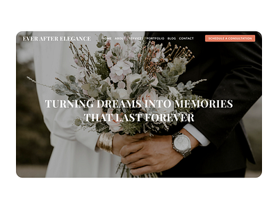 Wedding planner website webdesign design figma ui ux webdesign webdesigner website wedding